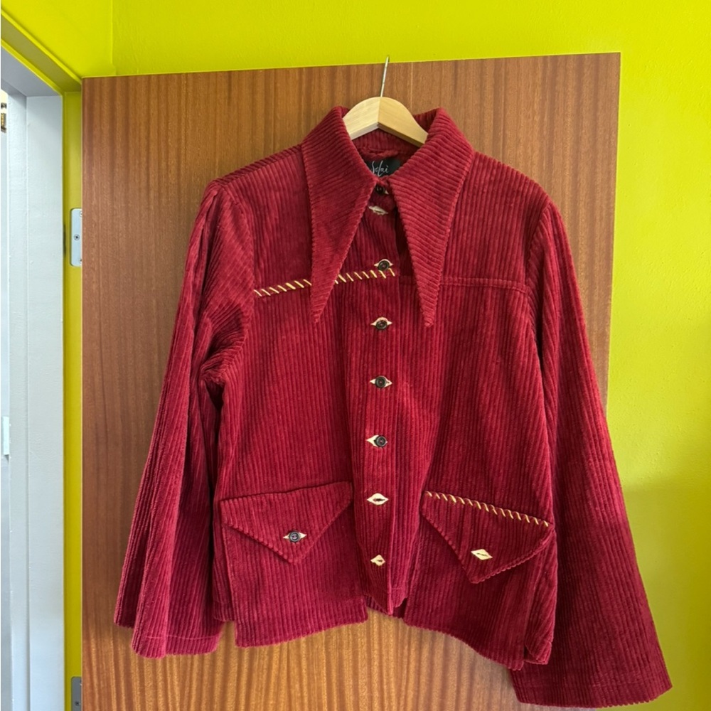 Corduroy Swing Coat